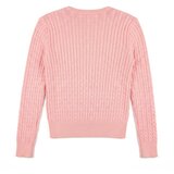 Polo Ralph Lauren Telovniki & Jope MINI CABLE-TOPS-SWEATER Rožnata | Shoptok.si
