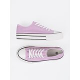 Shelvt Pink women's platform sneakers | shoptok.hr