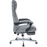 Venda pisarniški stol kovina, umetna masa, tekstil siva | Shoptok.si