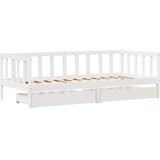  Dnevni krevet s ladicama bez madraca 90x200 cm masivno drvo | shoptok.hr