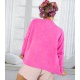 Pri Short cardigan unbuttoned sweater in fluffy knit fabric "COCO CHIC" | shoptok.hr