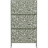 Zaslon za privatnost 100 x 50 x 180 cm Čelik Maslinastozelena | shoptok.hr