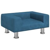  Dječja fotelja plava 50 x 40 x 26,5 cm baršunasta | shoptok.hr