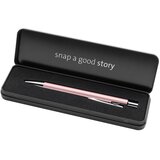 Olovka KEMIJSKA SNAP METALLIC U METALNOJ KUTIJI PELIKAN 821254 ROSEGOLD | Shoptok.si