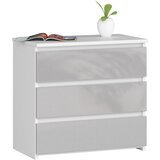 AKORD SZAFKA NOCNA CL3 60 cm PK BIAŁA / METALIK POŁYSK, (21736921) | Shoptok.si