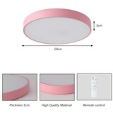  Brilagi - LED prigušiva stropna svetiljka POOL LED/60W/230V 3000-6000K 50 cm ružičasta + daljinski upravljač | Eponuda.com