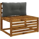  Jastučić za leđa PUTTEN 100% poliester Antracit 80 x 40 x 10 cm | shoptok.hr