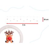  LED Zavjesa s Figuricama Toplo Bijela 3m 125 LED-ica | shoptok.hr