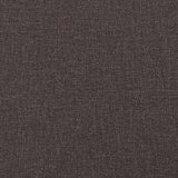  Klupa s naslonom tamnosmeđa 120 x 62 x 75 5 cm od tkanine | shoptok.hr