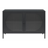 Støraa Crna metalna vitrina 100x64x40 cm Luna – | shoptok.hr