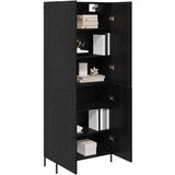  Kuhinjski ormarić Zidne Crni hrast 69 5 x 34 x 180 cm Konstruirano drvo | shoptok.hr