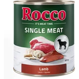 Rocco 20 + 4 gratis! Single Meat 24 x 800 g - Janjetina