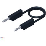 SKS Hirschmann CO MLN SIL 100/1 merilni kabel [lamelni vtič 4 mm - lamelni vtič 4 mm] 1.00 m črna Na spajkalnik odporen 4 mm silikonski merilni kabel s presekom 1mmË> 934092100 SKS Hirschman, (20422303) Cene