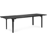 Multi Garden Rastezljivi vrtni stol 180–240 cm za 12 osoba, čelik i HDPE, sivi | shoptok.hr