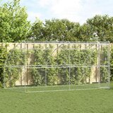  Pasja lopa s shranjevanjem 2 pcs srebrna 4 x 2 x 2 m Jeklo - - Srebrna - 51.45 - 4 x 2 x 2 m - 2025-vidaXL-TOPSELLER Cene