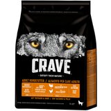 CRAVE Adult suha hrana za pse s puretinom i piletinom - 3 x 2,8 kg | shoptok.hr
