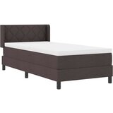  Postelja boxspring z vzmetnico Temno rjava 90 x 190 cm, (5000123936) | Shoptok.si