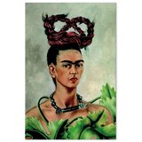  Slika - Frida Kahlo – Self-Portrait with Braid 80x120 Akustična | shoptok.hr