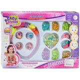 Magic Toys beads series: set biserov za izdelavo nakita 200+ barvnih, bisernih biserov in prstanov outlet | Shoptok.si