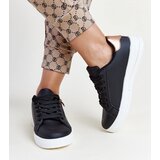 Gemre Black sneakers with a side zipper Shanna | Shoptok.si
