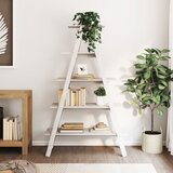 vidaXL Polica s 5 razina u A-obliku 110x40x180 5 cm masivna borovina Cijene
