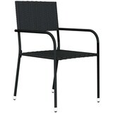  Vrtna jedilna garnitura 3-delna črna, (20673067) | Shoptok.si