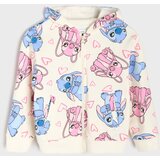 Sinsay Majica s kapuljačom na patentni zatvarač Lilo & Stitch | shoptok.hr