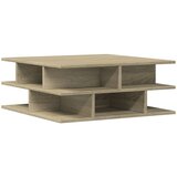  Stolić za kavu boja hrasta 70x70x29 cm konstruirano drvo | shoptok.hr
