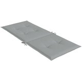  Jastuci za stolice 4 kom svjetlosivi 120 x 50 x 4 cm od tkanine | shoptok.hr