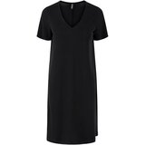 Pieces Obleka 'Kamala' črna | Shoptok.si