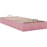 vidaXL Okvir za krevet bez madraca ružičasti 90 x 190 cm baršunasti | shoptok.hr