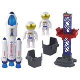 Lean_Toys Vesoljska misija Rocket Zero Vesoljska raketa Astronavti | Shoptok.si