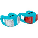 O.N.E prednje i zadnje svjetlo led, 6/2 lm,crno/zeleno | shoptok.hr