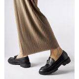 Gemre Black moccasins embellished with rhinestones Marsilius | Shoptok.si