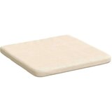 vidaXL Sedežne blazine 4 pcs krema 40 x 40 x 3 cm Žametna tkanina | Shoptok.si