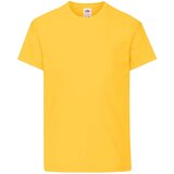 Fruit Of The Loom Yellow T-shirt for Children Original Cene