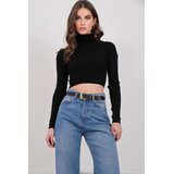 Trend Alacati Stili ženski džemper Alc-X14923, crni Cene