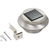 vidaXL Zunanje solarne svetilke LED 6 kosov okrogle 12 cm bele | Shoptok.si
