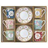 Easy Life Set skodelica za črno kavo s podstavkom Jardins d'Orient 100ml / 6 kos / porcelan, (5000199572) Cene