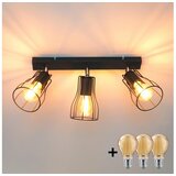  LED spot svetiljka TUBE II 3xE27/15W/230V crna | Eponuda.com