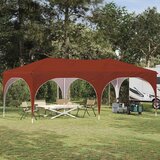  Rastezljivi šator za zabave Terakota 575 x 288 x 245 cm Cijene