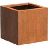 ADEZZ Korito za rastline Carrez iz jekla Corten - kvadratno - 50 x 50 x 50 cm | Shoptok.si