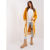 BADU Cardigan-BA-SW-0291-1.56P-Dark Yellow | Shoptok.si