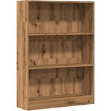vidaXL Knjižna omara artisan hrast 80x24x109 cm inženirski les | Shoptok.si