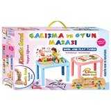 ER Toys Kinetic Sand: Delovna miza za delo s plastelinom v 2 različnih barvah Cene