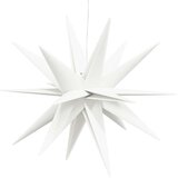  Božićna svjetla s LED žaruljama 3 kom sklopiva bijela 57 cm | shoptok.hr