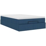  Otomanski krevet s madracem plavi 120x200 cm tkanine | shoptok.hr