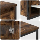  Set namještaja za kupaonicu 2 pcs Dimnjeni hrast i crna | shoptok.hr