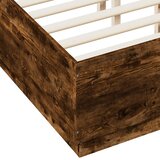  Okvir za krevet boja hrasta 120x190 cm konstruirano drvo | shoptok.hr