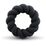 Rocks Off Twist Non Vibrating Liquid Silicone Ring Black Cijene